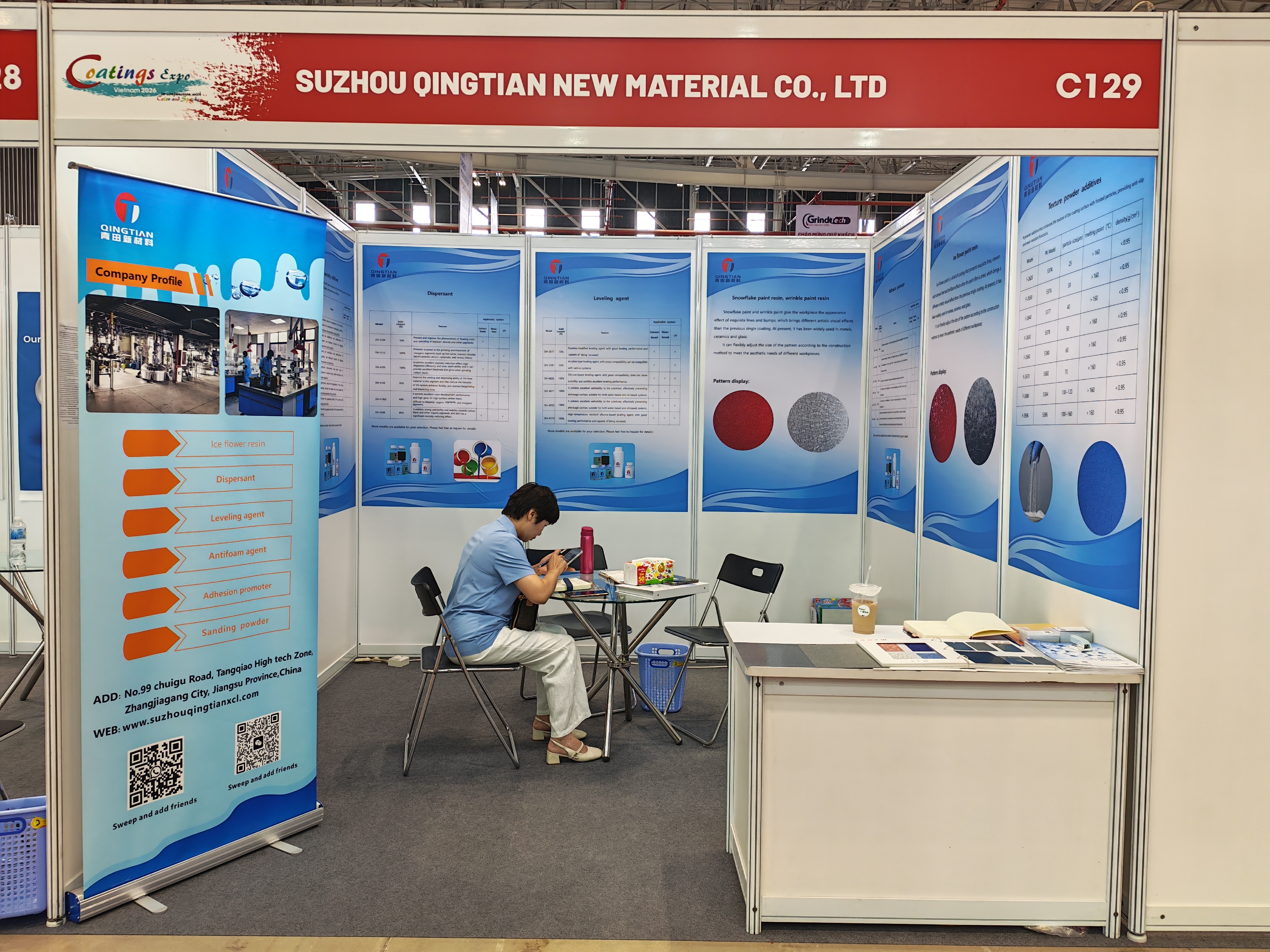 Suzhou Qingtian New Material Co., Ltd. Showcases at Coatings Expo Vietnam 2026
